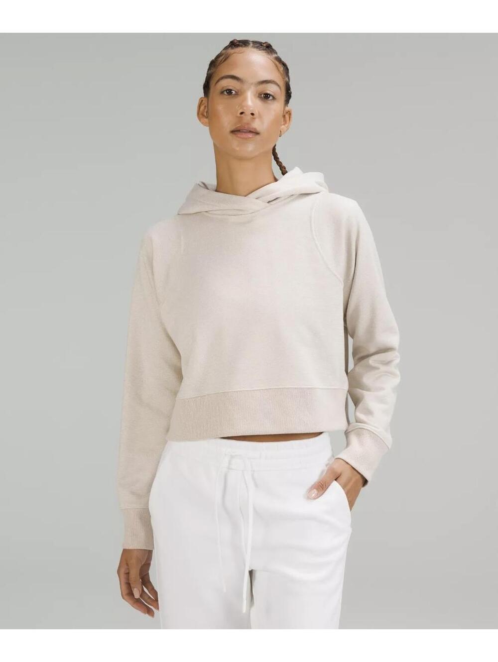 Lululemon Loungeful Cropped Hoodie *Spark (10)